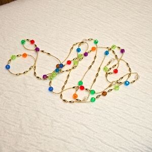 🔸️5/$25🔸️Vintage Plastic Bead Necklace